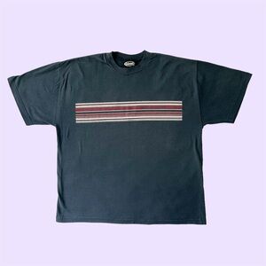 Vintage 90s Y2K No Surrender Spellout Graphic Tee Distressed Short Sleeve Large